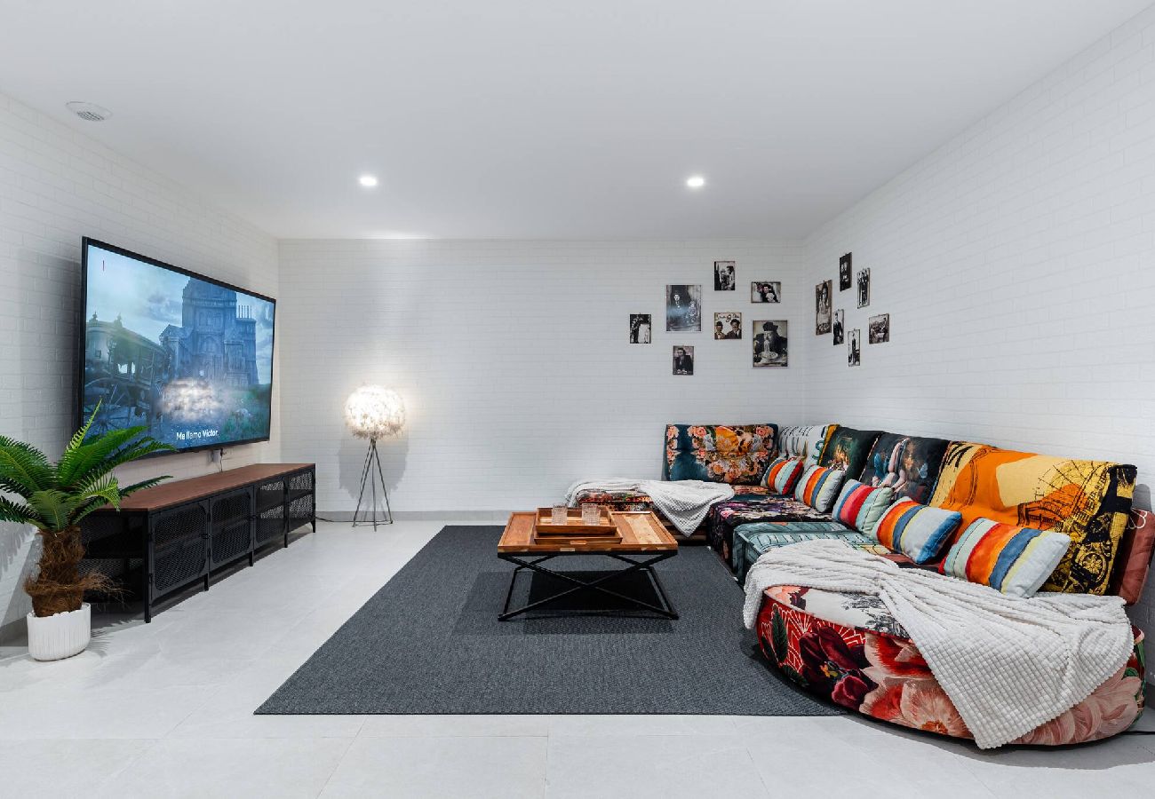 Casa en Murcia - Villa de lujo con jacuzzi, cine, billar y futbolín