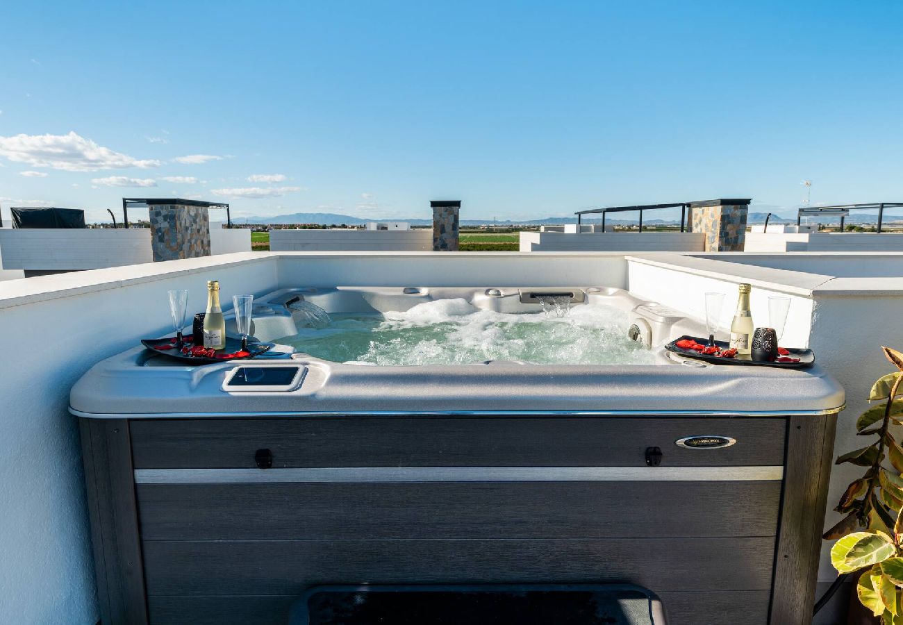 Ferienhaus in Murcia - Villa de lujo con jacuzzi, cine, billar y futbolín