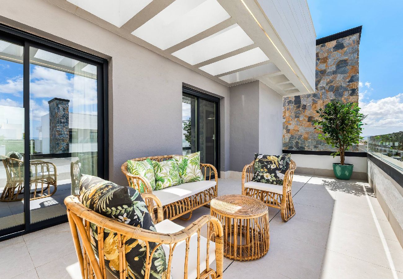 Ferienhaus in Murcia - Villa de lujo con jacuzzi, cine, billar y futbolín