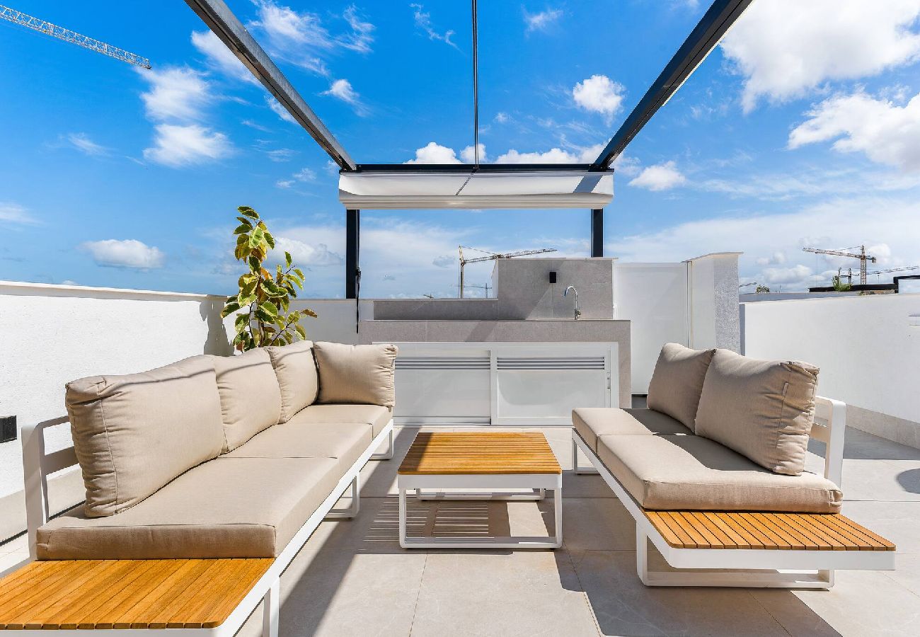 Ferienhaus in Murcia - Villa de lujo con jacuzzi, cine, billar y futbolín