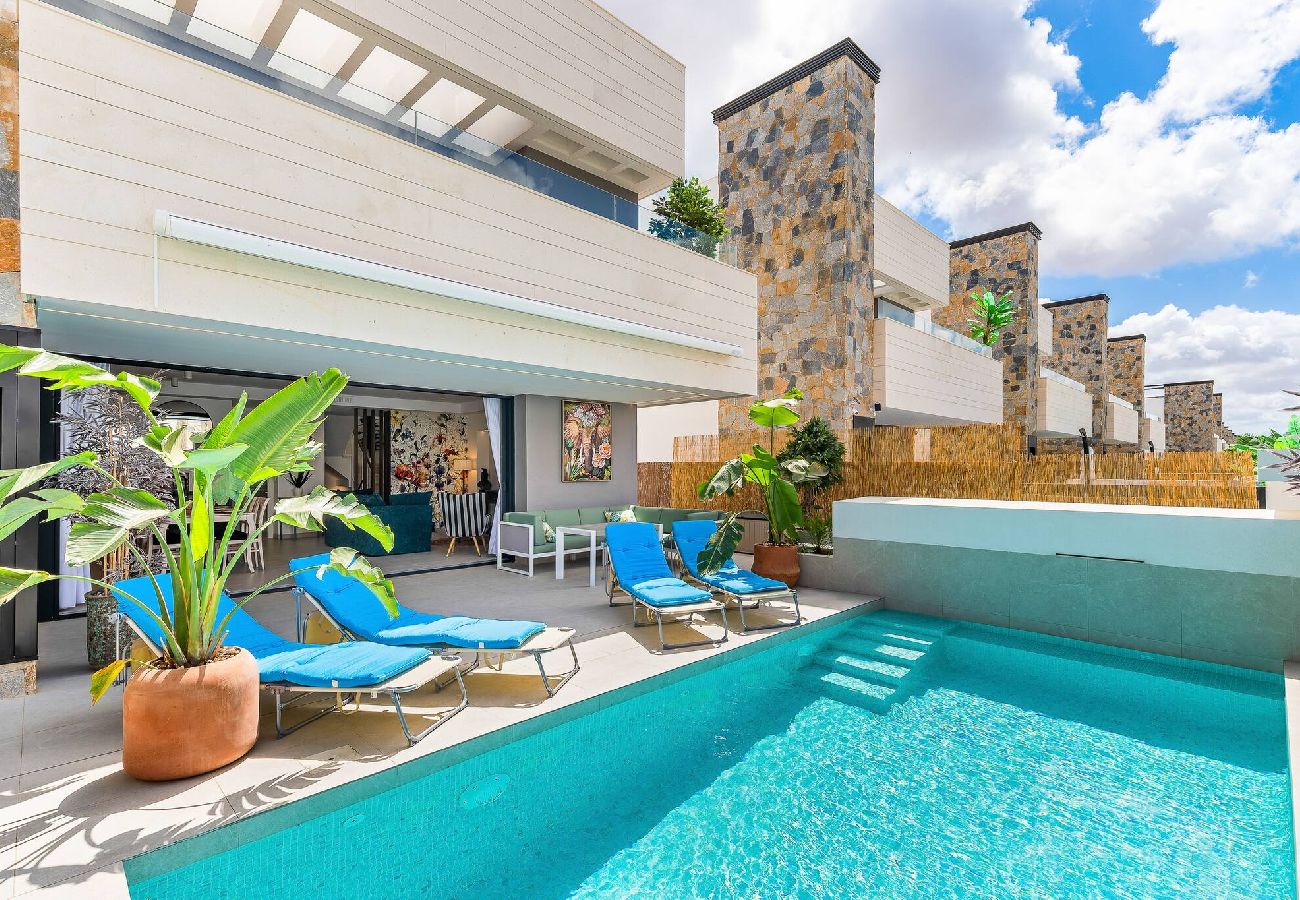 House in Murcia - Villa de lujo con jacuzzi, cine, billar y futbolín