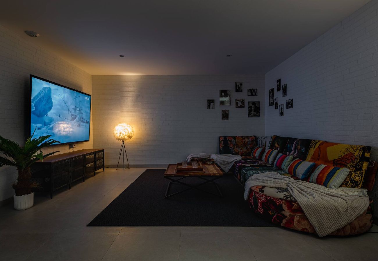 House in Murcia - Villa de lujo con jacuzzi, cine, billar y futbolín