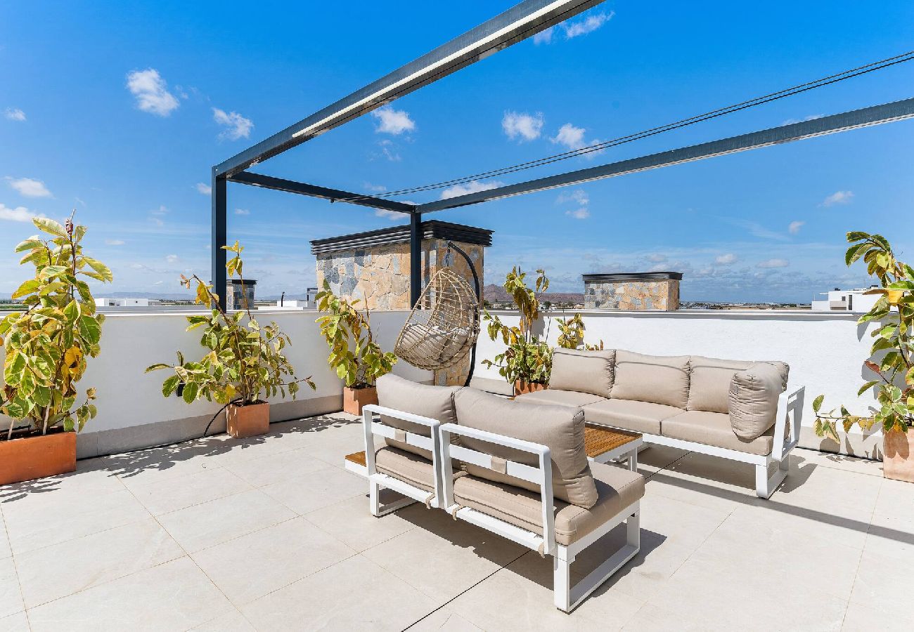 Maison à Murcia - Villa de lujo con jacuzzi, cine, billar y futbolín